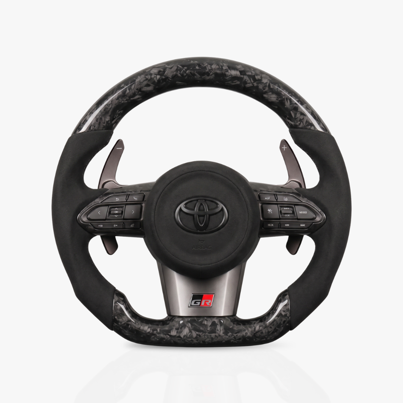 Toyota GR Forged Carbon Fibre & Alcantara Steering Wheel — 29