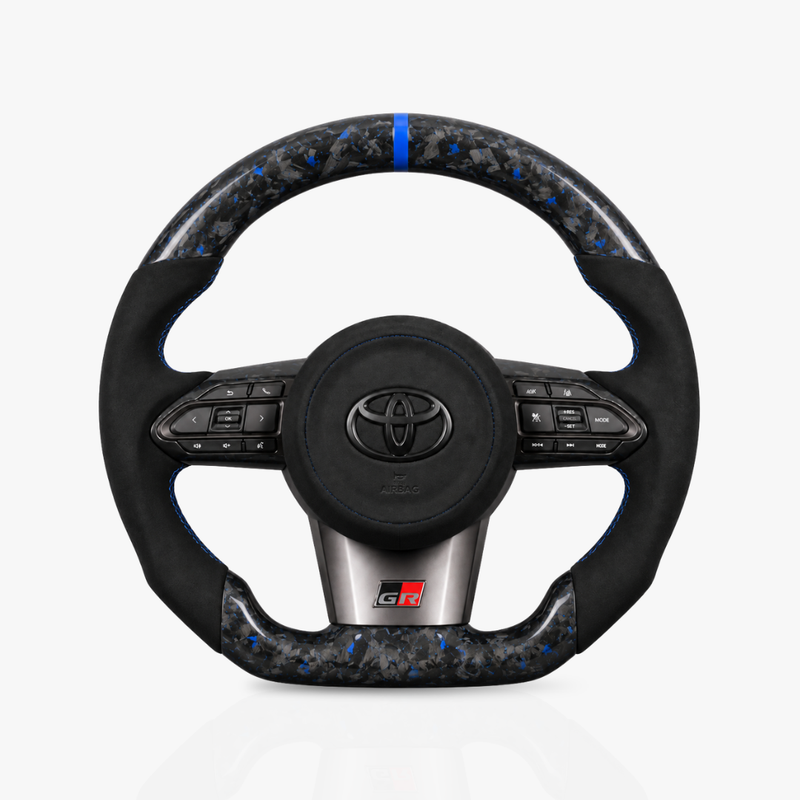 Toyota GR Forged Carbon Fibre & Alcantara Steering Wheel — 38