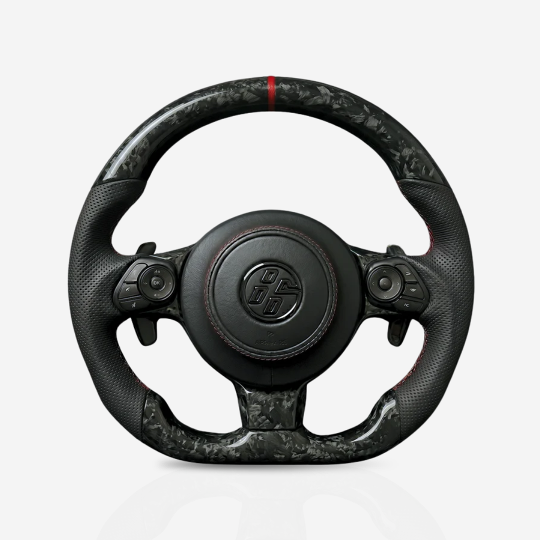 Toyota GT86 Forged Carbon Fibre & Leather Steering Wheel — 08