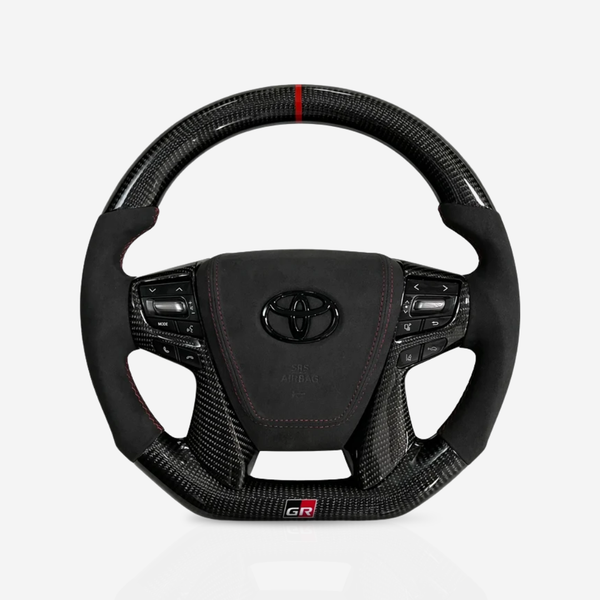 Toyota Gloss Carbon Fibre & Alcantara Steering Wheel — 25