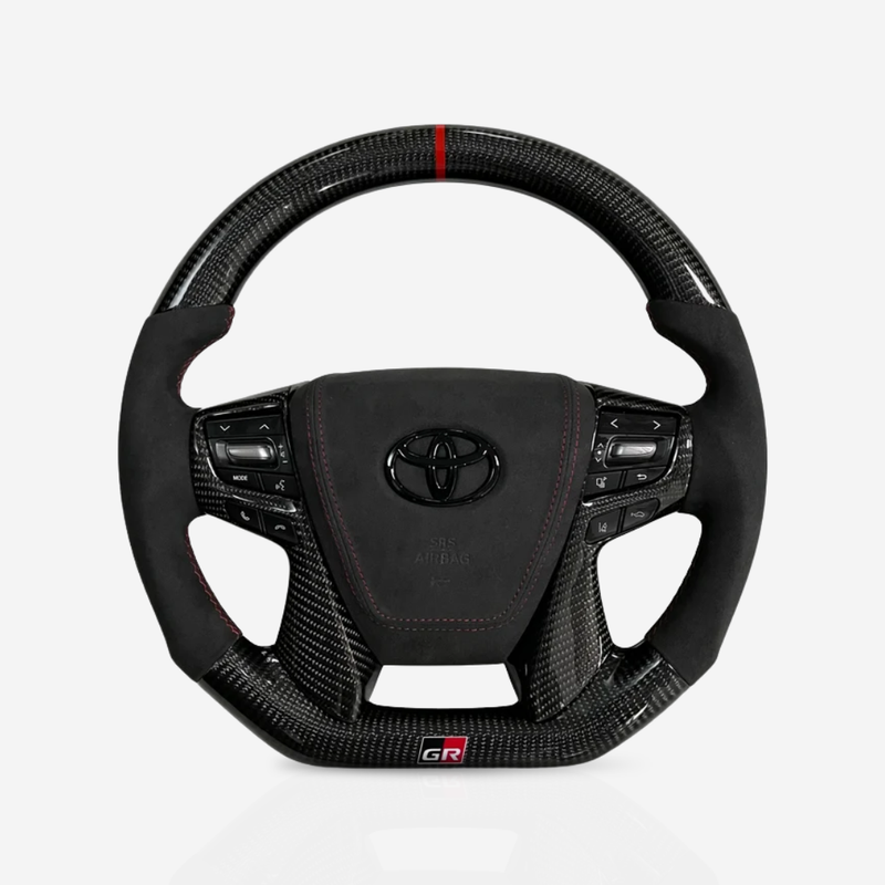 Toyota Gloss Carbon Fibre & Alcantara Steering Wheel — 25