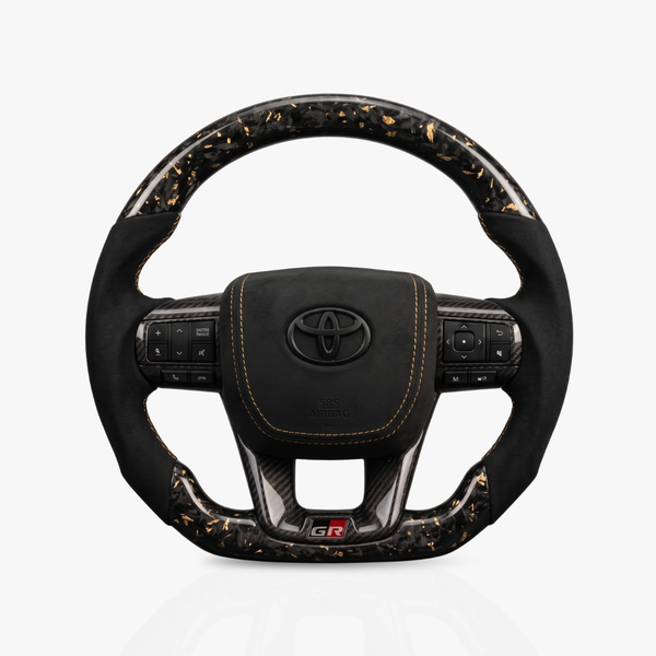 Toyota HiLux / Fortuner Forged Carbon Fibre & Alcantara Steering Wheel — 44