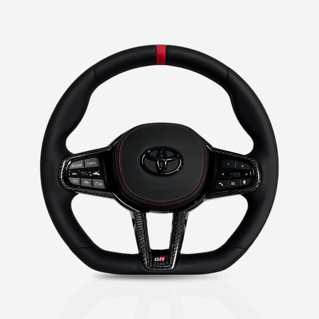 Toyota Supra Full Leather Steering Wheel — 11