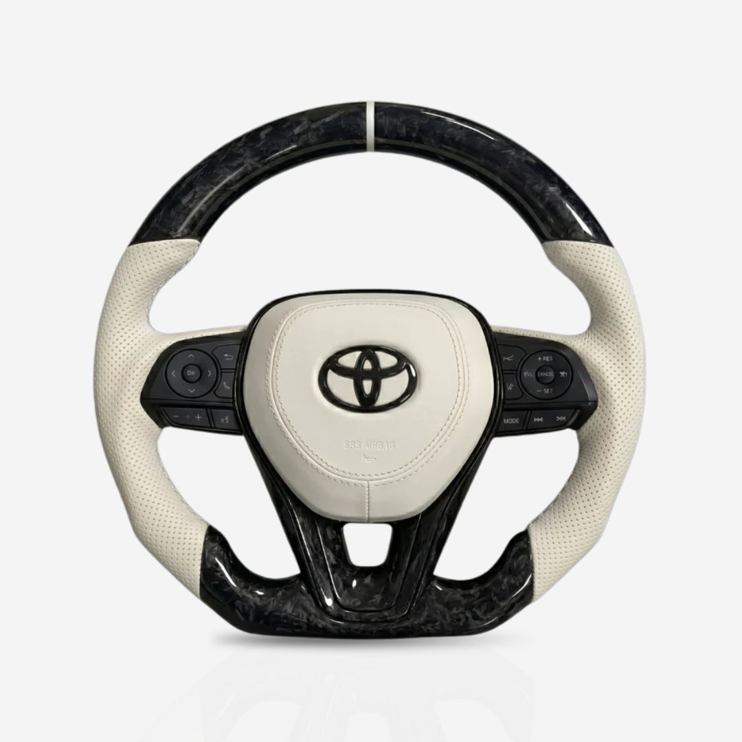 Toyota Forged Carbon Fibre & Leather Steering Wheel — 01