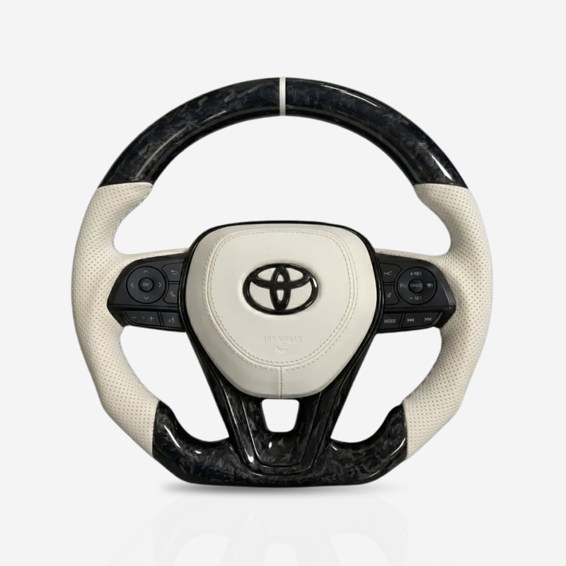 Toyota Forged Carbon Fibre & Leather Steering Wheel — 01