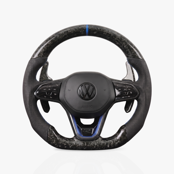 Volkswagen Forged Carbon Fibre & Leather Steering Wheel — 12