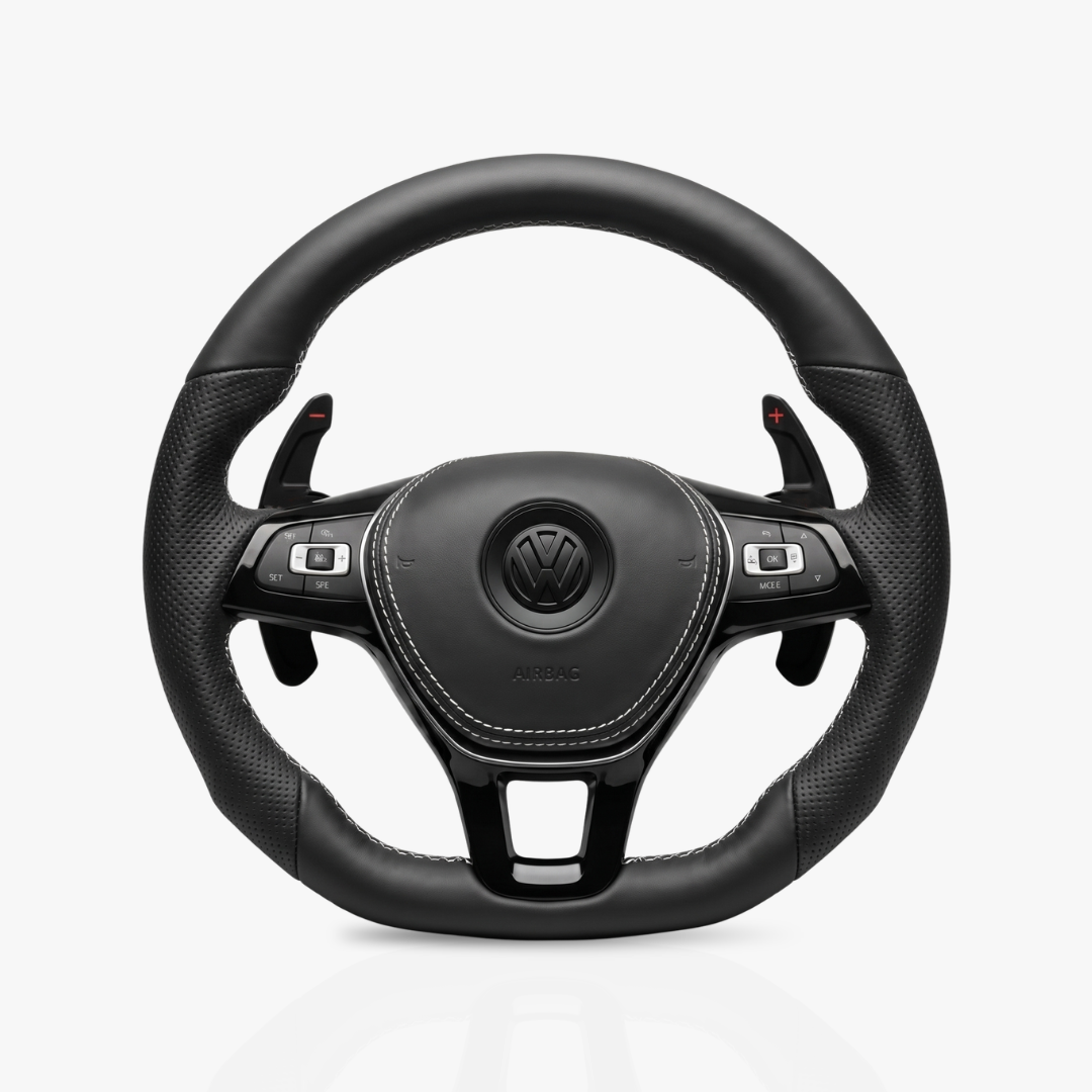 Volkswagen Full Leather Steering Wheel — 11