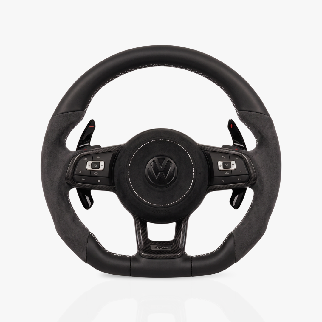 Volkswagen Golf MK7-7.5 Full Leather Steering Wheel — 10