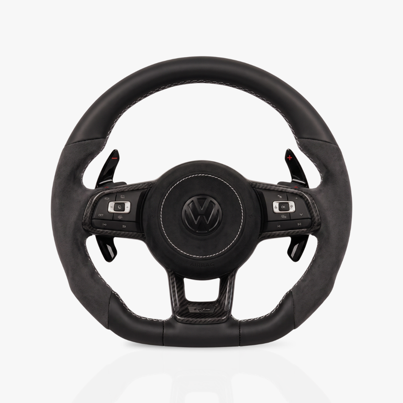 Volkswagen Golf MK7-7.5 Full Leather Steering Wheel — 10