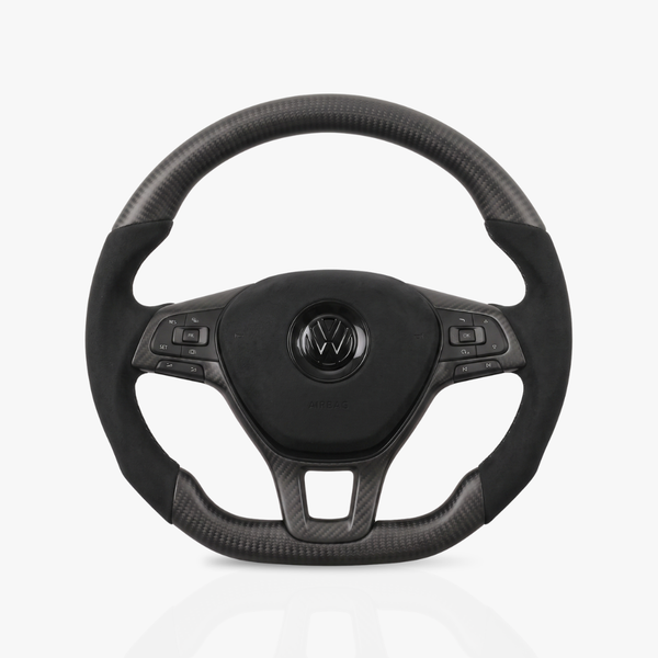 Volkswagen Matte Carbon Fibre & Alcantara Steering Wheel — 08