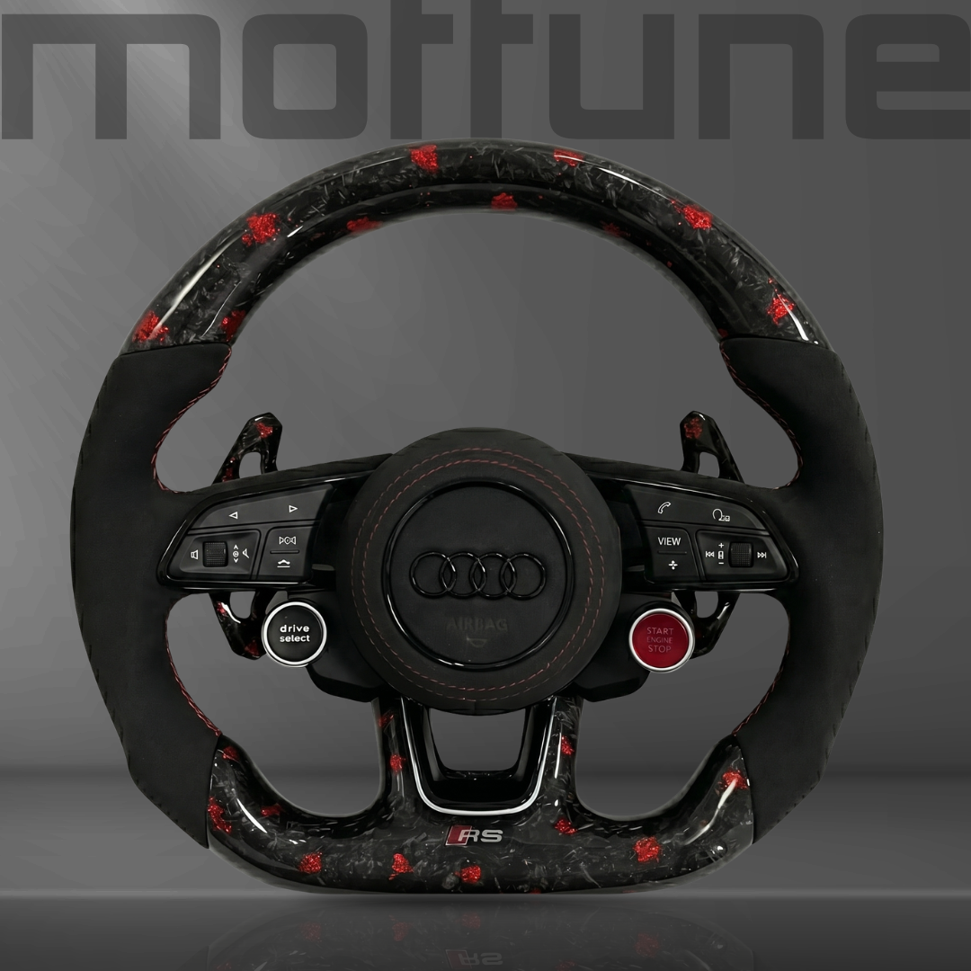 Audi Forged Carbon Fibre & Alcantara Steering Wheel — 04