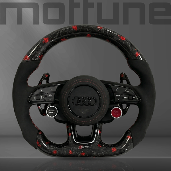 Audi Forged Carbon Fibre & Alcantara Steering Wheel — 04