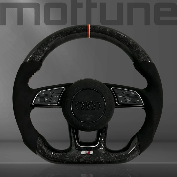 Audi Forged Carbon Fibre & Alcantara Steering Wheel — 07