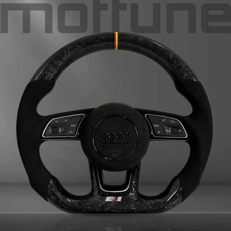 Audi Forged Carbon Fibre & Alcantara Steering Wheel — 07