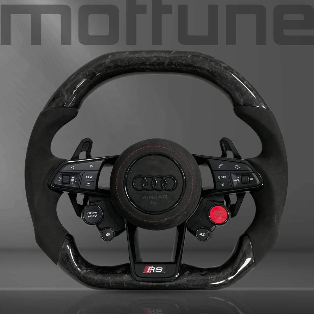 Audi R8 Forged Carbon Fibre & Alcantara Steering Wheel — 08
