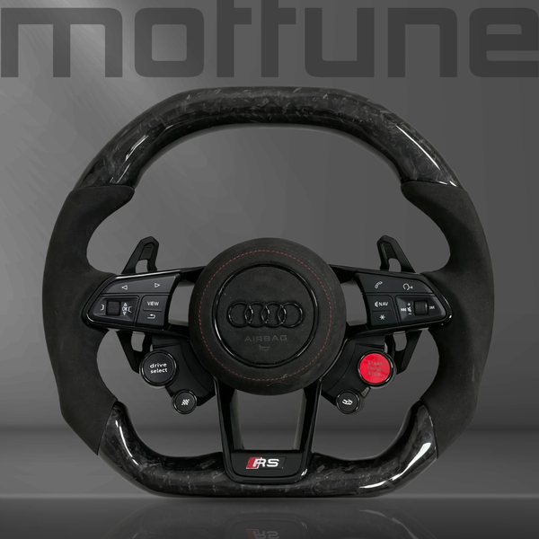 Audi R8 Forged Carbon Fibre & Alcantara Steering Wheel — 08
