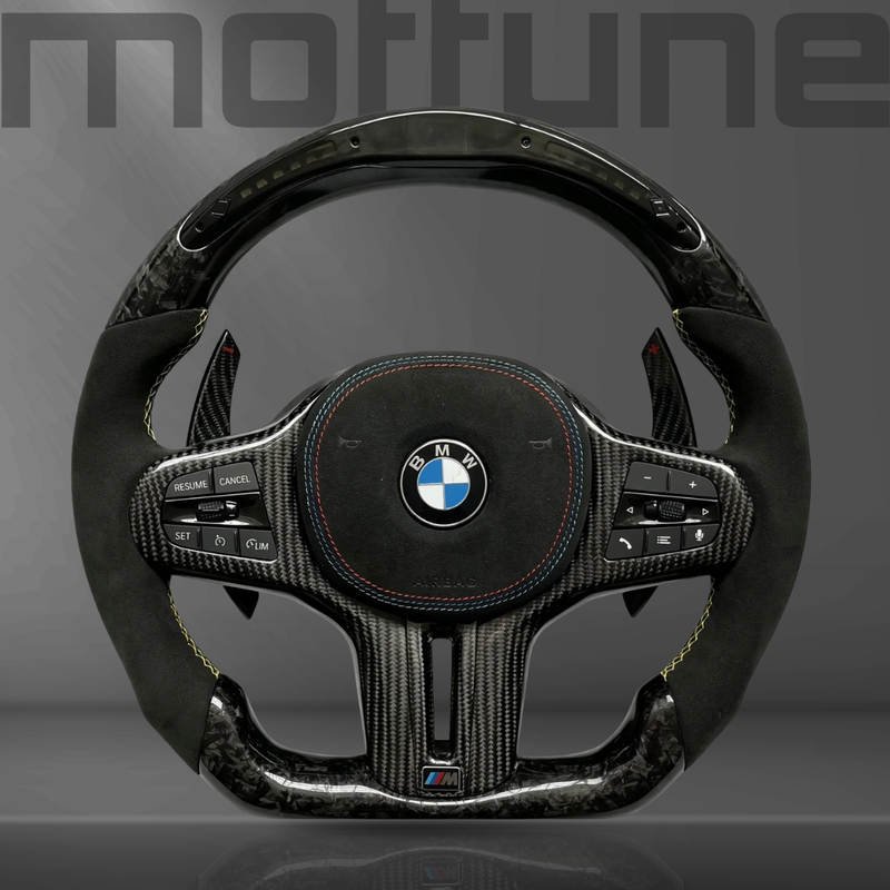 BMW Forged Carbon Fibre & Alcantara Steering Wheel — 03