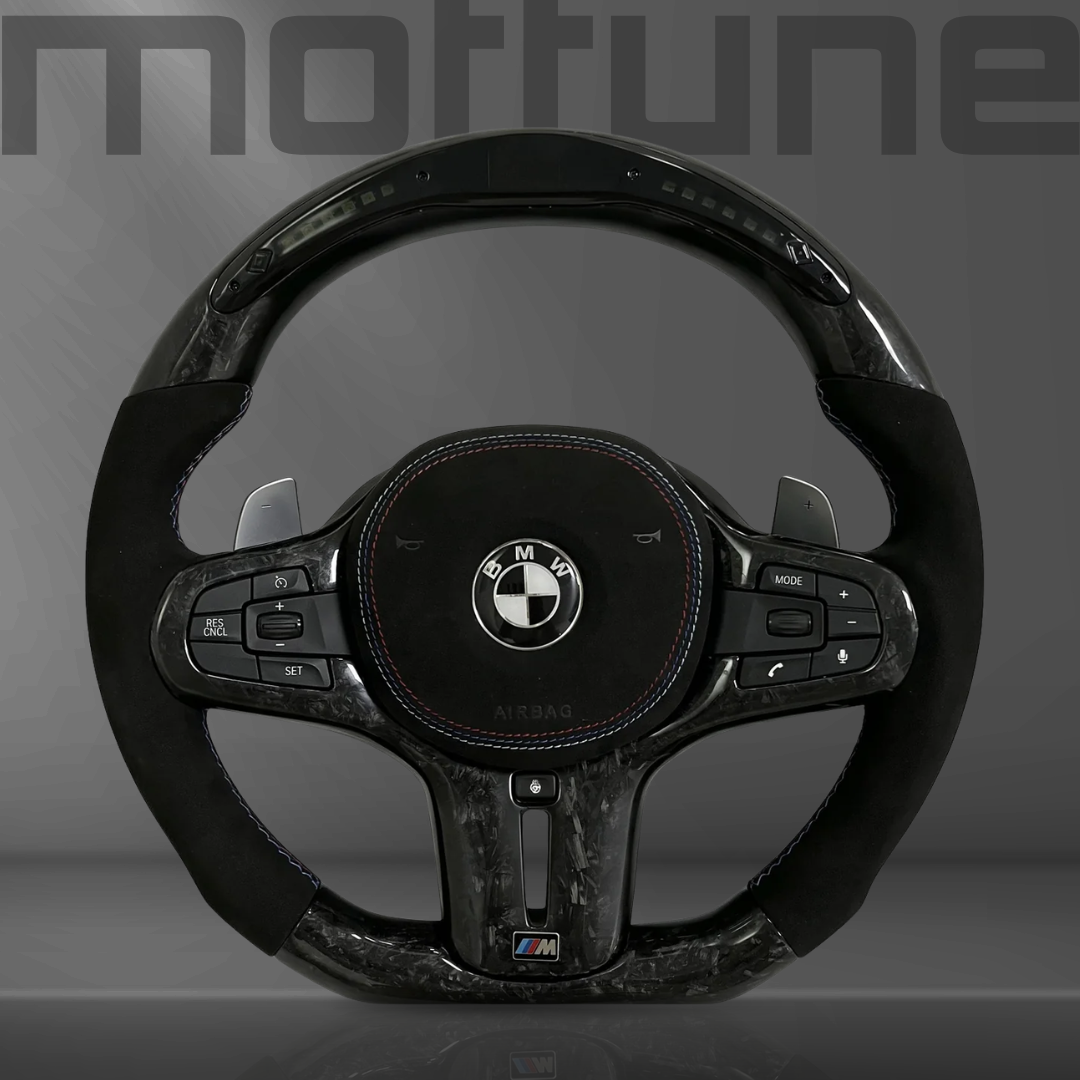 BMW Forged Carbon Fibre & Alcantara Steering Wheel — 09