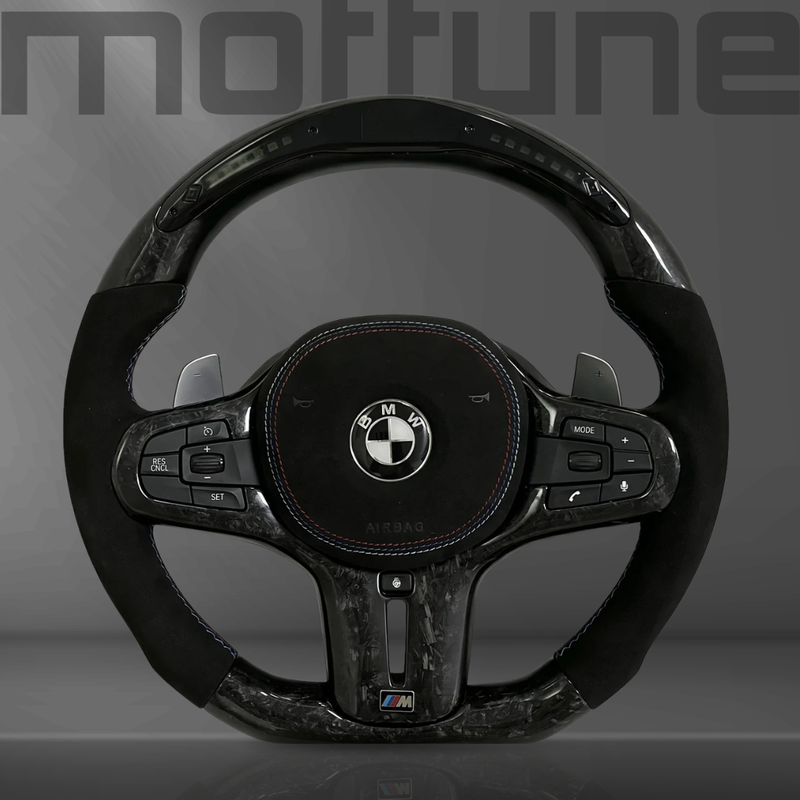 BMW Forged Carbon Fibre & Alcantara Steering Wheel — 09